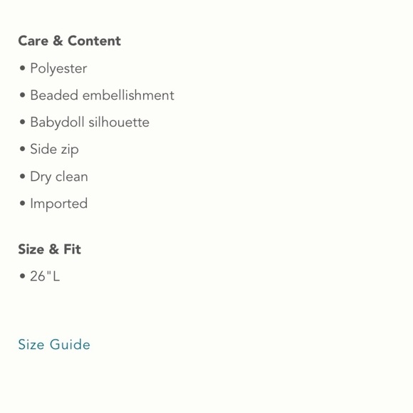 Anthropologie NWT Dhruv Kapoor Beaded Babydoll Tank Size M. - Picture 7 of 10